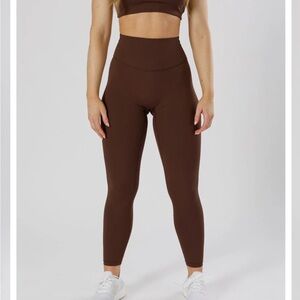 Brown Sculpting Leggings